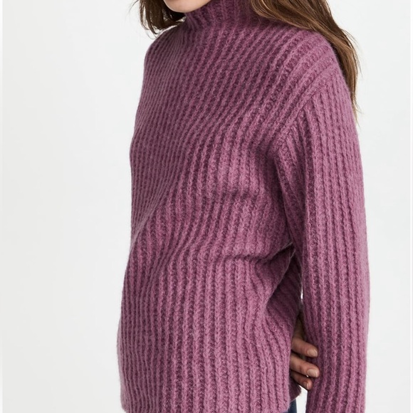 Vince Ribbed Funnel Neck Alpaca & Merino Sweater - 75% off MSRP!! - Picture 1 of 7